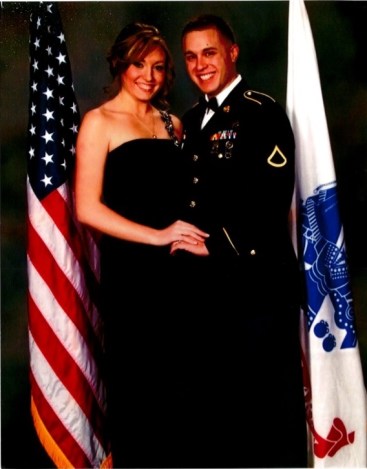 Sarah military ball